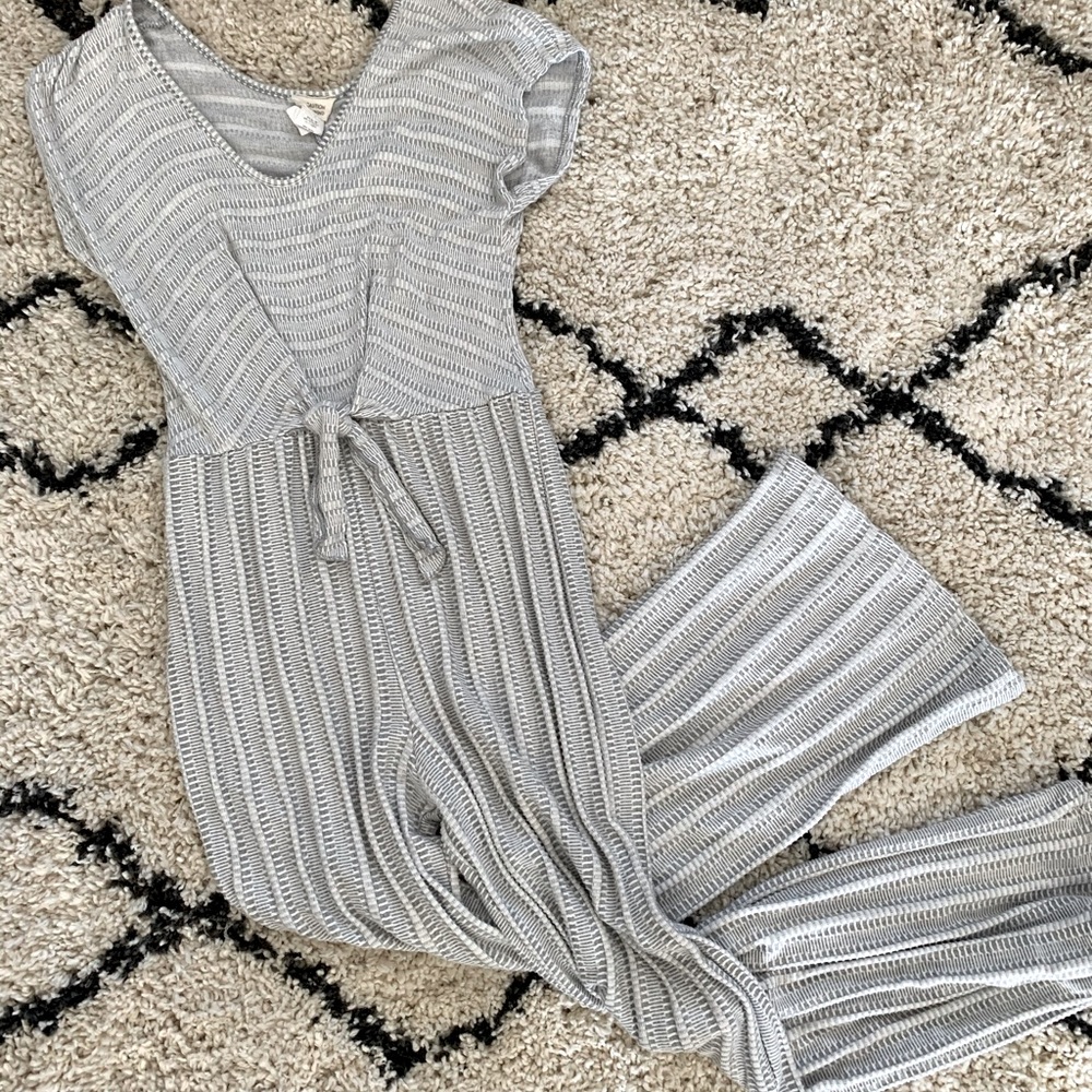 Gray romper